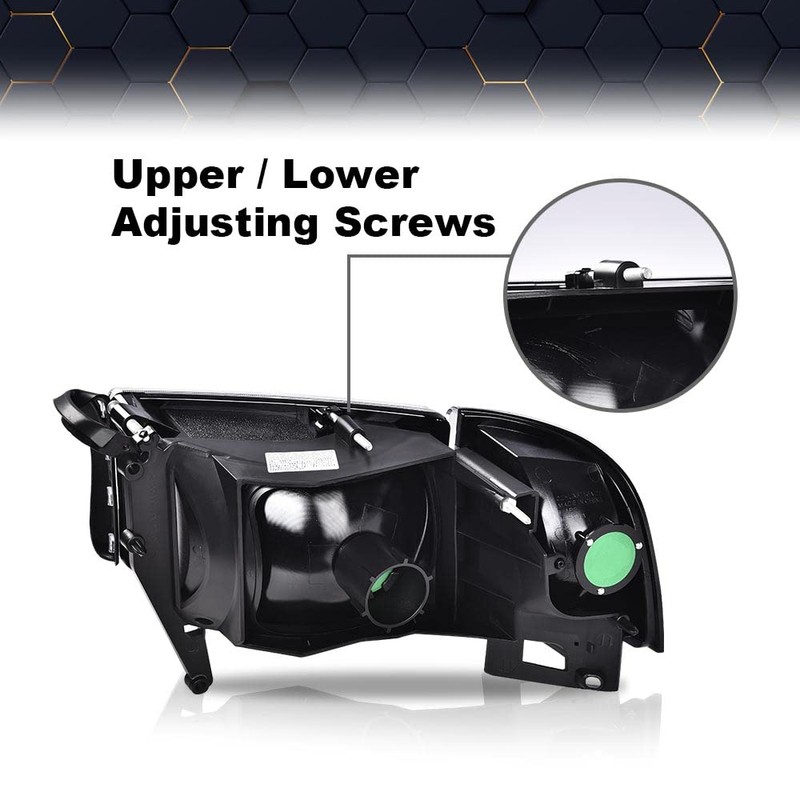 PIT66 LED Headlights,Compatible with 1994-2002 Dodge Ram 1500 2500 3500