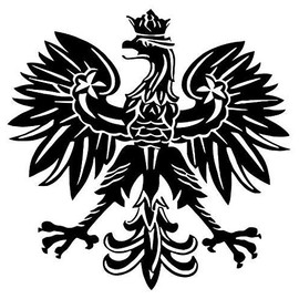 Polish Eagle Symbol - Sticker Graphic - Auto, Wall, Laptop, Cell, Truck Sticker for Windows, Cars, Trucks