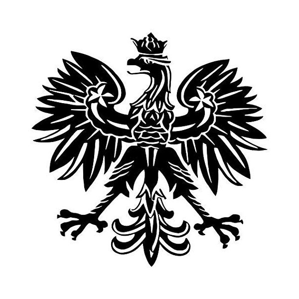 Polish Eagle Symbol - Sticker Graphic - Auto, Wall, Laptop,