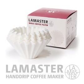 Lamaster Wave Coffee Filter Coffee Filter Paper Filter 50 sheets (1-2 people), Lamaster Wave Coffee Filter 1-4 people (50 sheets) / 라마스터 웨이브 커피필터 커피여과지 종이필터 50매(1~2인용), 라마스터 웨이브 커피필터 1~4인용(50매)