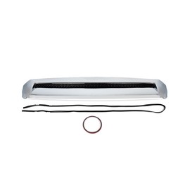 SAIQINGSP Chrome Front Upper Hood Bulge Molding Grille Trim Compatible With 2014-2021 Toyota Tundra Pickup Replace for 76180-0C030,761800C030