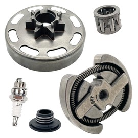 Sprocket .325" Clutch Drum Bearing Worm Gear Kit for Husqvarna Chainsaw 435 435E 440 E 440 E II 440 II Jonsered CS2240 Rep 505441501