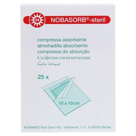 Noba Absorbent Dressing Sterile 10 x cm Pack of 25