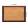 Framed Natural Cork Board Bulletin Board | Natural Cork Boards