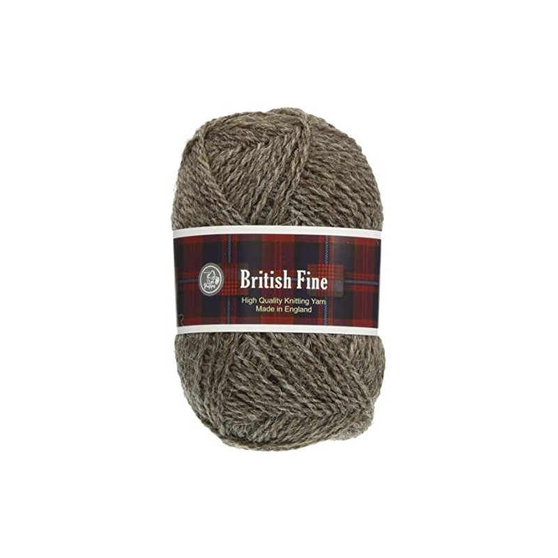 Puppy 10000149 British Fine Yarn, Medium Point, 24 Brown, 0.9