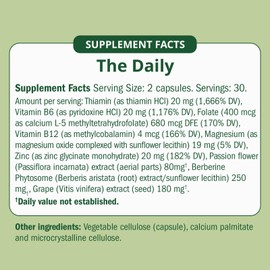 Semaine Daily Hormone Balance – Clearer Skin, Enhanced Moods, Deeper Sleep & Happier Hormones. Hormone-Free, Vegan Capsule, Multi-Symptom Support (60 ct)