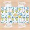 Umimiss Lemon Tablecloth -Oilcloth Tablecloth,Wipe Clean Table Cloth Rectangular,Waterproof Washable