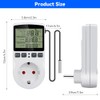 KBIBCK Digital Temperature Controller Sockets, Temperature Controller Socket, Socket Thermostat