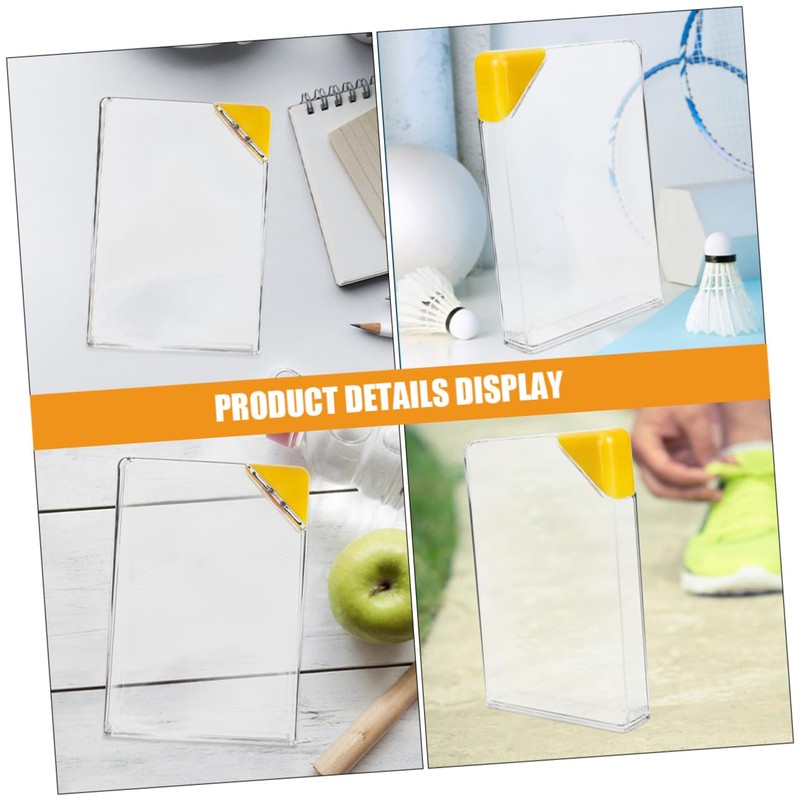 BIUDECO 2pcs Creative Flat Plastic Bottle Slim Design for Outdoor