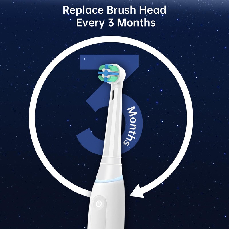 IO Replacement Heads Compatible with Oral B iO, Replacement Brush