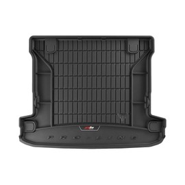 FROGUM ProLine 3D Rubber Mat, Exclusive Car Boot Mat, Boot Liner with Logo for Mitsubishi Pajero IV 2006-2021, Comfortable Organiser, Highest Edges, Elegant Design