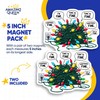 Magnet Set-Funny Christmas Lights-Holiday Humor - Im Fine -2 Pack