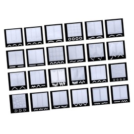 Outanaya 3 Sets French Nail Decal Stickers Adorable Nail Art Stencils for Easy Application Removal for Stunning DIY Manicures