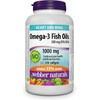 Webber Naturals Omega-3 Fish Oil 1000 mg 210 Softgels Supports