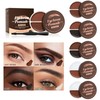 DLZZRS 2-In-1 Eyebrow Cream & Eyebrow Gel, Clear Waterproof Brow