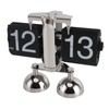 Retro Digital Flip Down Clock Flip Desk Clock Mechanical Battery