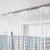 Iridescent Shower Curtain | Colorful, Unique, Reflective, Shiny, Fun, Sparkly