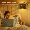 BoostArea Floor Lamp for Living Room,8W LED Arched Tall Modern