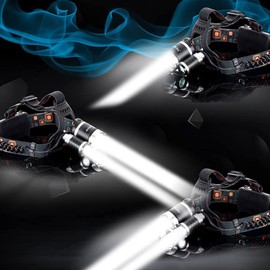 Headlamp Rechargeable,USB-C Head Lamp Flashlight High Lumen,Super Bright Head lamp,Waterproof Headlight Hard Hat Light,Adjustable Light for Adults,Work Headlight,Hunting headlamp,Camping headlamp