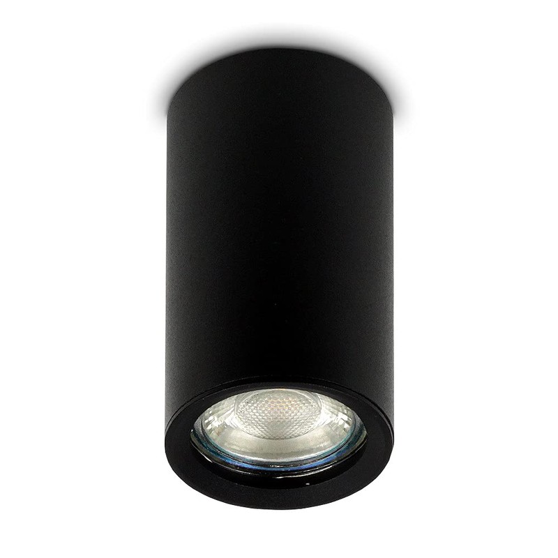 Kwazar Luminaire ROLLER.A Surface-Mounted Spotlight GU10 Ceiling Spotlight 230 V