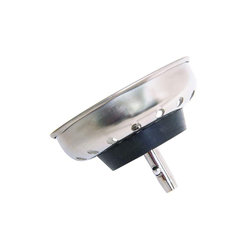 Speakman S-3471-SS Kitchen Deep Dish Posi-Lock Assembly Round Drain, Stainless
