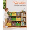 yoopin Toy Storage Organizer with 3 Shelves and 9 Bins,