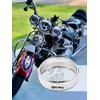 Largoods 5.75" Headlight Auxiliary Trim Ring for LED Fog Lamps,
