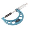 Micrometer Gauge, External Micrometer 0.01 mm with Wrench, Stainless Steel