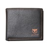 LUKZIJAES Genuine Leather Wallet for Men RFID Blocking Slim Bifold