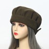 UniqKaliber Medieval Costume Accessory Hat Renaissance Tudor Flat Caps Cosplay
