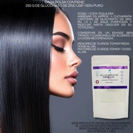 Gluconato De Zinc Bolsa Con 250 G. Sabor Natural                                                                                                      