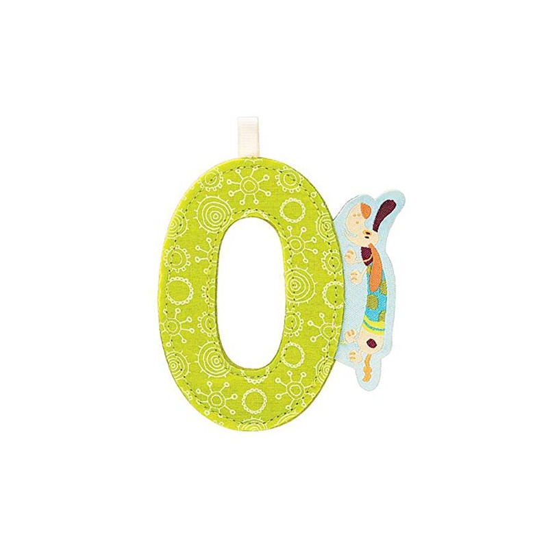 Lilliputiens 86770 Fabric Letter O