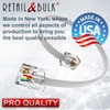RetailAndBulk 6 Feet Phone Extension Cord for Landline Telephones •