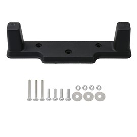 BQLZR Luggage Bottom Stand 9.45inch Suitcase Feet Pad, Sturdy Plastic Luggage Bracket Feet Into Standing Roller Bag,Baggage Stud Foot with Mounting Parts