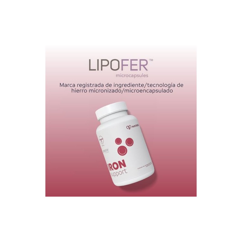 nutriADN IRON SUPPORT - Hierro Suplemento 90 Dósis (3 Meses)