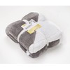 Penguin Home Solid Sherpa Blanket, Microfiber Throw for All Season,