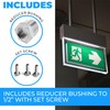 OhLectric Swivel Pendant for 3/4"Conduit - Swivel Pendant Mount for