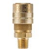 MILTON 716 1/4" MALE BODY M-STYLE COUPLER- 1/4" THREAD