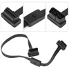 16 Pin Male to Female OBD2 Extension Cable Adapter Connector