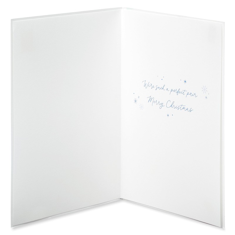 Papyrus Romantic Christmas Card (Perfect Pair)