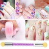Babyboomer Pinsel Sponge Brush Applikator inkl, 18 Ersatzköpfe Nail Art