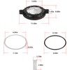 17307-0111S Trap Cover Assembly Compatible with Sta-Rite Max-E-Pro, IntelliPro VS