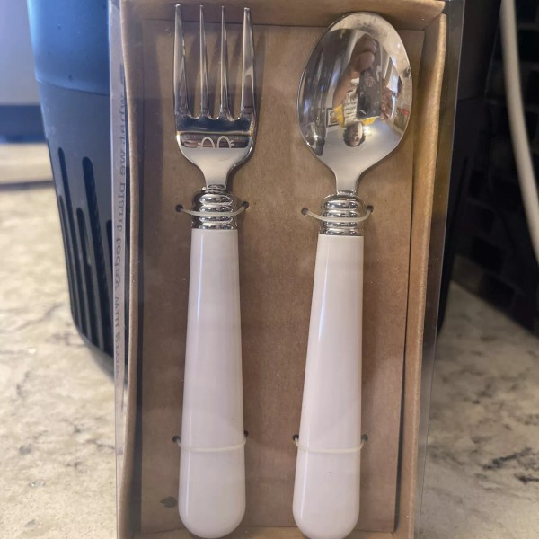 Unbranded Kids Toddler Fork and Spoon Utensil Set, 2 Pack.