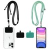 zokifab Cell Phone Lanyard, Universal Phone Strap,2x Adjustable Neck Strap,4x