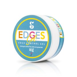 SCG BEAUTY Edges Gel for 4C Hair, Strong Hold Edge Control, Non-Flaking & Long-Lasting Styling Gel for Black Women, Moisturizing Baby Hair & Braids, Alcohol-Free, Sulfate-Free, Coconut Oil & Biotin