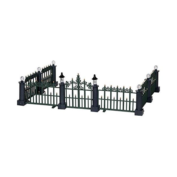 Lemax Village Collection Classic Victorian Fence Set of 7 # 24534