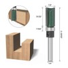 Gasea 4pcs 1/4 Inch Shank Flush Trim Pattern Template Router