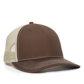 Outdoor Cap Oc771v, Brown/Khaki, One Size Fits Most