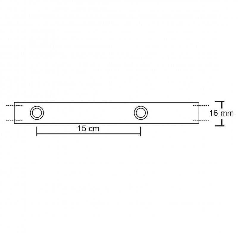 Roman Roller Blind Ribbon Velcro Counterweight Rings 20m