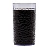 G.E.T. 3316-CL-EC Heavy-Duty Shatterproof Plastic Pebbled Tumbler, 16 Ounce, Clear
